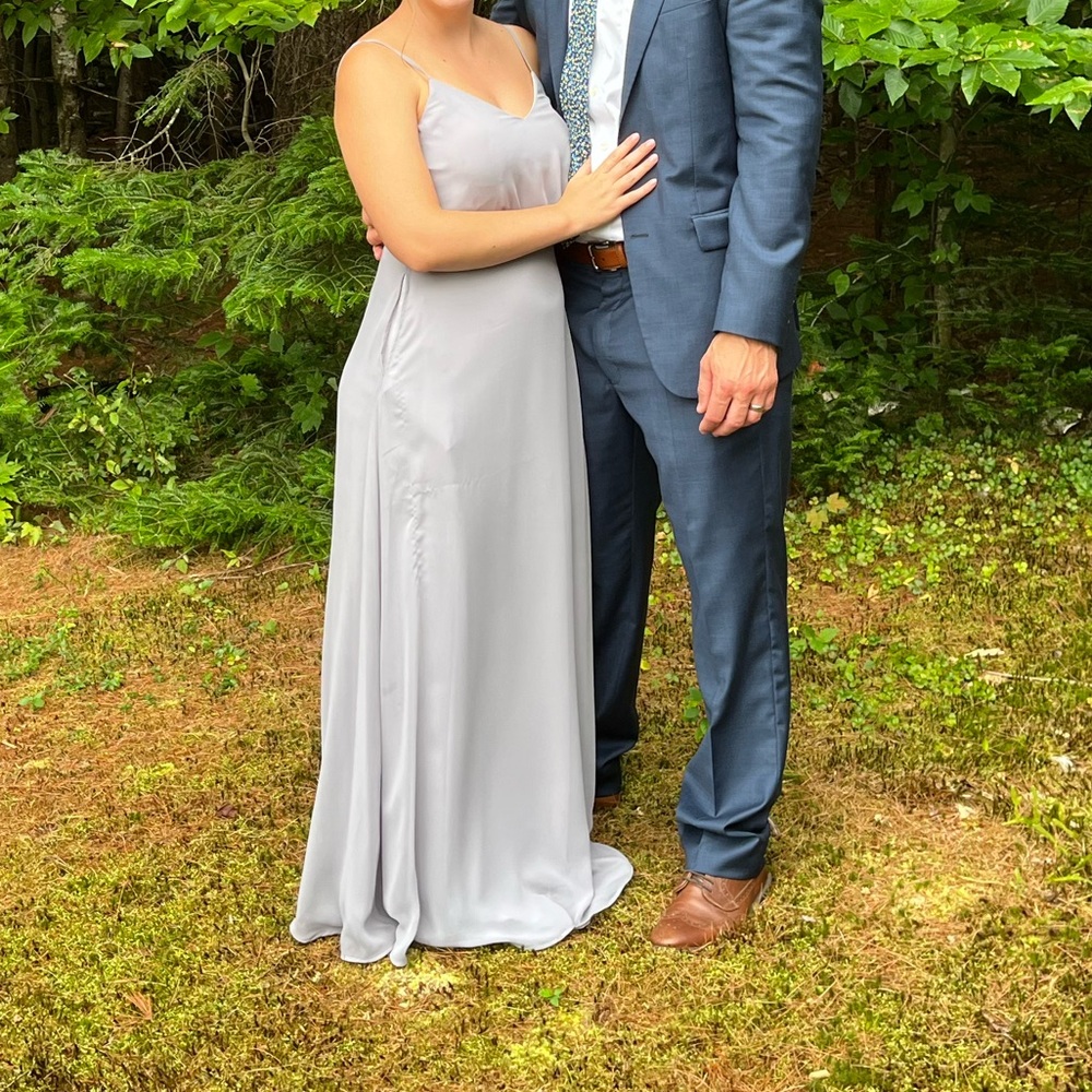 Birdy Grey Light Gray Dress